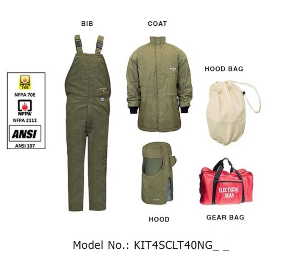 (USA)Arc flash protection kit 40-CALrevoilet